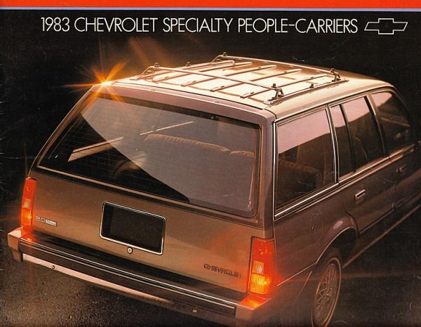 Chevrolet Specialty People-Carriers Dealer Brochure 1983