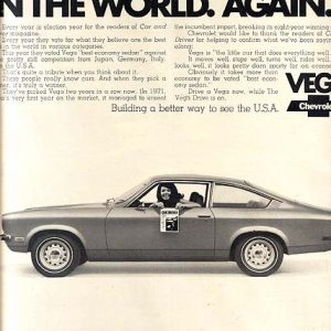 Chevy Vega Ad August 1972