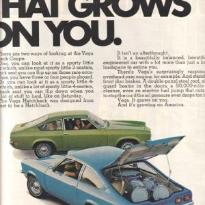 Chevy Vega Ad May 1971