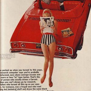 Corvair Corsair Convertible Ad January 1966