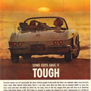 Corvette Convertible Ad June 1962