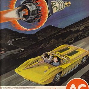 Corvette Stingray Ad 1962