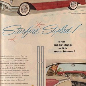 Oldsmobile 88 Ad April 1956