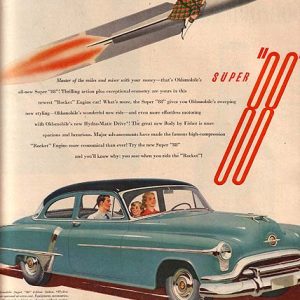 Oldsmobile 88 Ad August 1951