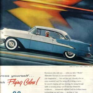 Oldsmobile 88 Ad August 1955