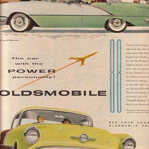 Oldsmobile 88 Ad February 1956