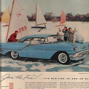 Oldsmobile 88 Ad February 1957