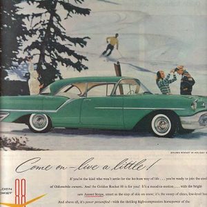 Oldsmobile 88 Ad January 1957