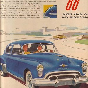 Oldsmobile 88 Ad July 1949