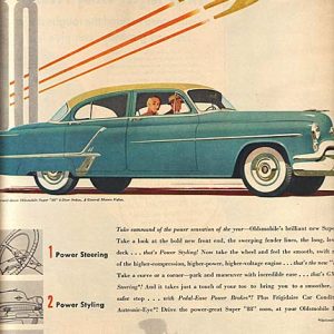 Oldsmobile 88 Ad March 1953