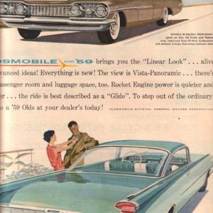 Oldsmobile 88 Ad November 1958