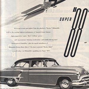 Oldsmobile 88 Ad October 1951