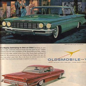 Oldsmobile 88 Ad October 1959