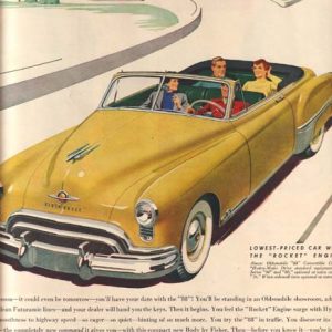 Oldsmobile 88 Convertible Ad 1949