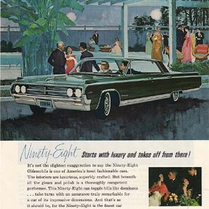 Oldsmobile 98 Ad 1963