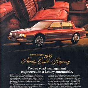 Oldsmobile 98 Ad 1984