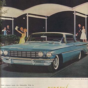 Oldsmobile 98 Ad January 1960