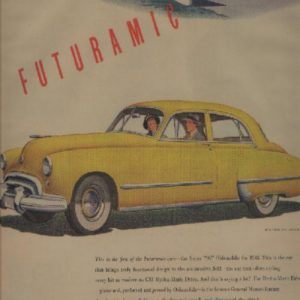 Oldsmobile 98 Ad March 1948