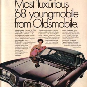 Oldsmobile 98 Ad March 1968