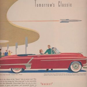 Oldsmobile 98 Convertible Ad 1952