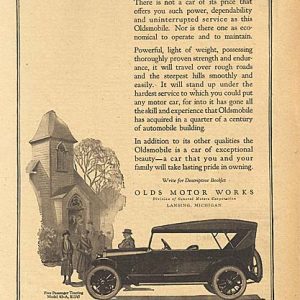 Oldsmobile Ad 1922