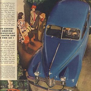 Oldsmobile Ad 1940