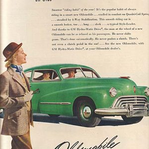 Oldsmobile Ad 1947