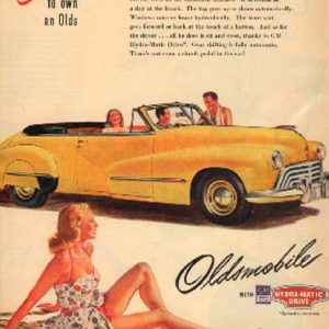 Oldsmobile Ad August 1947