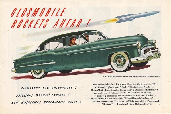 Oldsmobile Ad February 1950