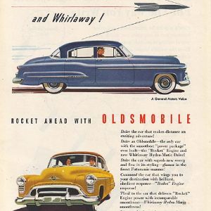 Oldsmobile Ad March 1950