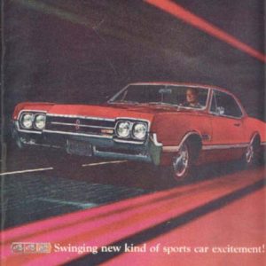 Oldsmobile Cutlass 4-4-2 Ad November 1965