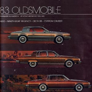 Oldsmobile Dealer Brochure 1983