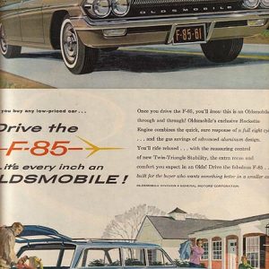 Oldsmobile F-85 Ad February 1961