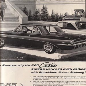 Oldsmobile F-85 Cutlass Ad 1961