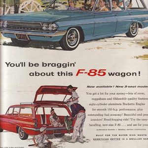 Oldsmobile F-85 Wagon Ad 1961