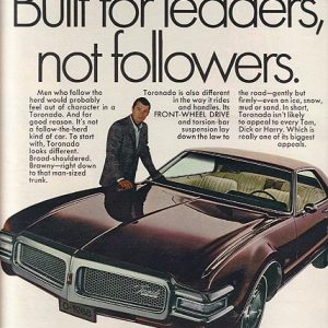 Oldsmobile Toronado Ad February 1968