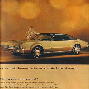 Oldsmobile Toronado Ad January 1967