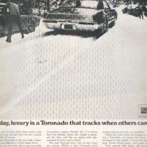 Oldsmobile Toronado Ad January 1969