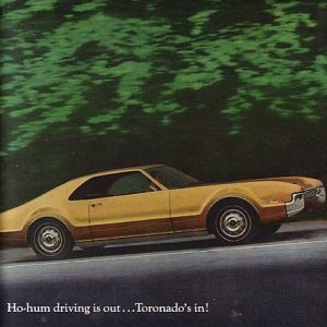 Oldsmobile Toronado Ad March 1966