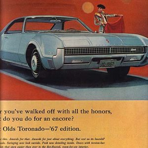 Oldsmobile Toronado Ad October 1966