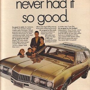 Oldsmobile Vista-Cruiser Ad 1968