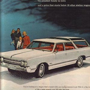 Oldsmobile Vista-Cruiser Ad April 1965