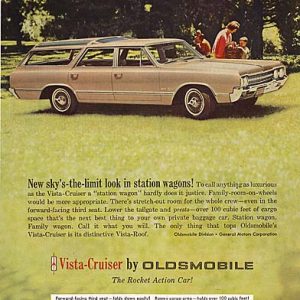 Oldsmobile Vista-Cruiser Ad December 1964