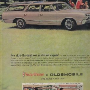 Oldsmobile Vista-Cruiser Ad November 1964