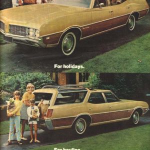 Oldsmobile Vista-Cruiser Ad October 1969