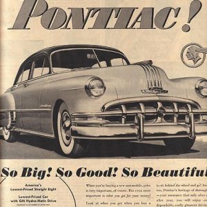 Pontiac Ad August 1950