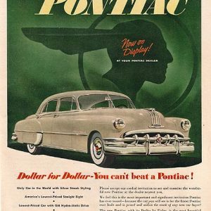 Pontiac Ad January 1950