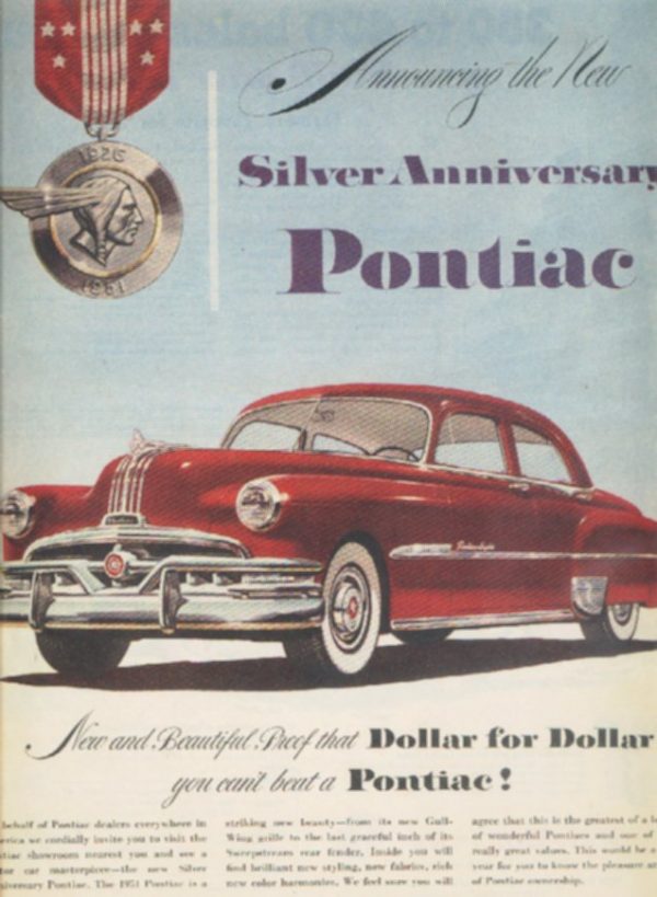 Pontiac Ad January 1951