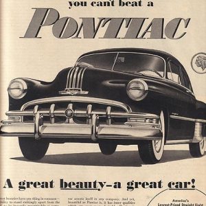 Pontiac Ad October 1950