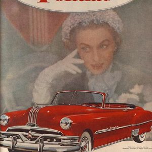 Pontiac Convertible Ad 1951